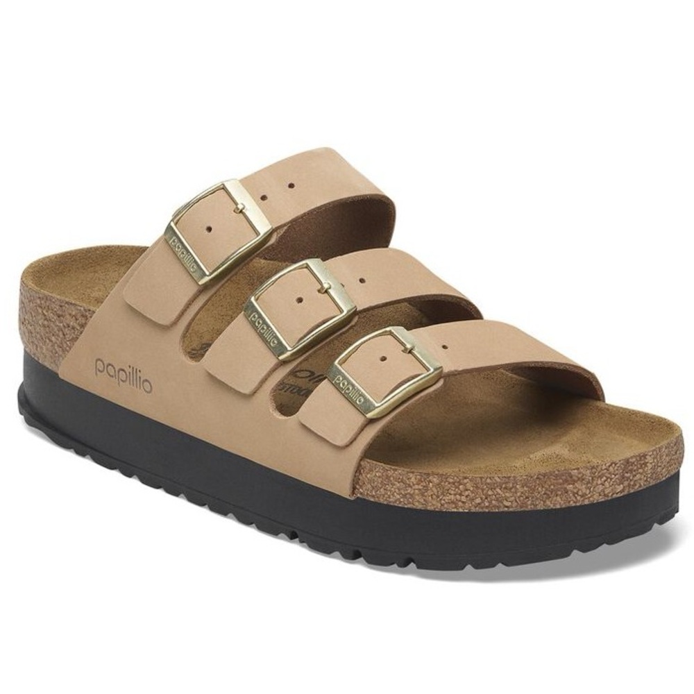 NWT BIRKENSTOCK Papillio Florida Flex Platform Sandals! - Picture 4 of 9